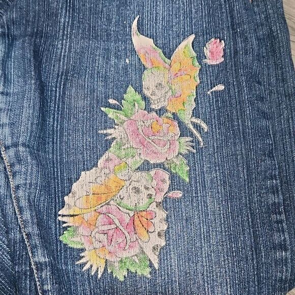 GUC Vintage Ed Hardy Bootcut Jeans - Picture 2 of 9